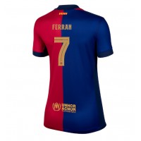 Barcelona Ferran Torres #7 Domáci Ženy futbalový dres 2024-25 Krátky Rukáv